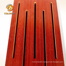 Wooden Timber MDF Soundproof Fireproof Acoustic Panel